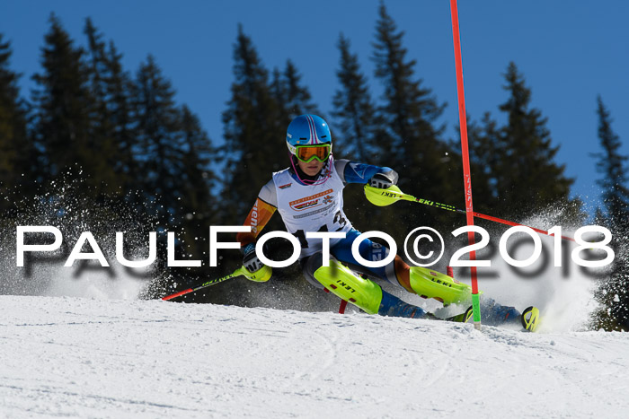 Dt. Schülercup U14 Finale, Slalom, 04.03.2018