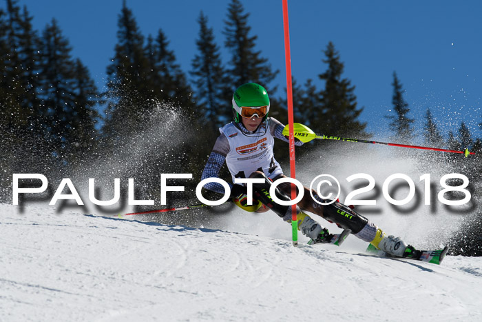 Dt. Schülercup U14 Finale, Slalom, 04.03.2018