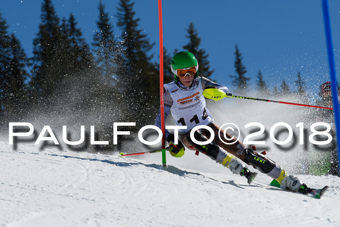 Dt. Schülercup U14 Finale, Slalom, 04.03.2018