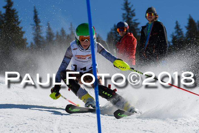 Dt. Schülercup U14 Finale, Slalom, 04.03.2018