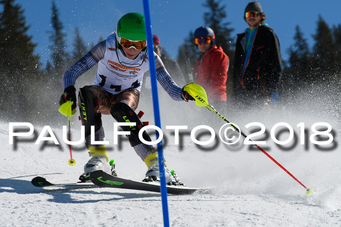 Dt. Schülercup U14 Finale, Slalom, 04.03.2018