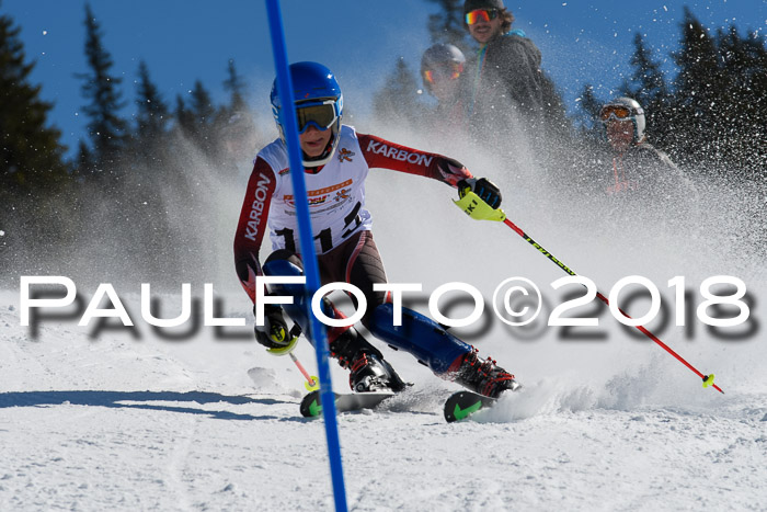 Dt. Schülercup U14 Finale, Slalom, 04.03.2018
