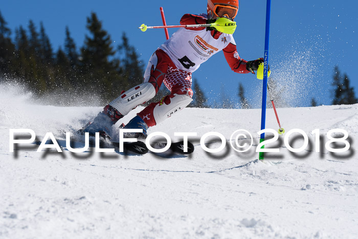 Dt. Schülercup U14 Finale, Slalom, 04.03.2018