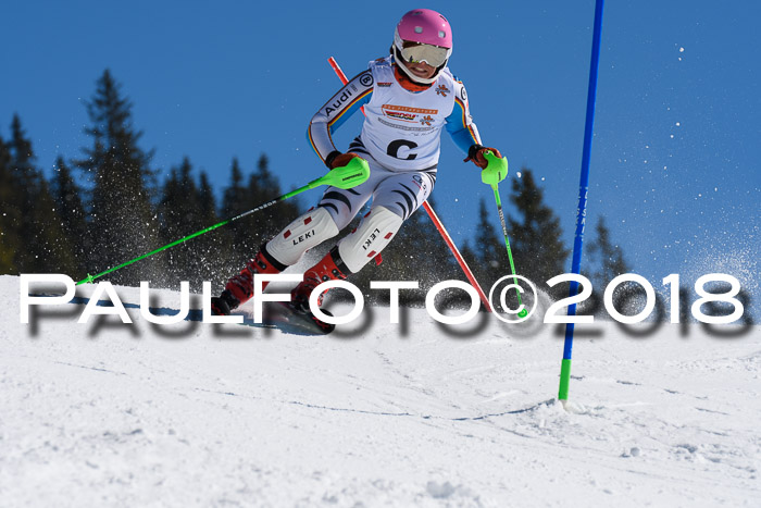 Dt. Schülercup U14 Finale, Slalom, 04.03.2018