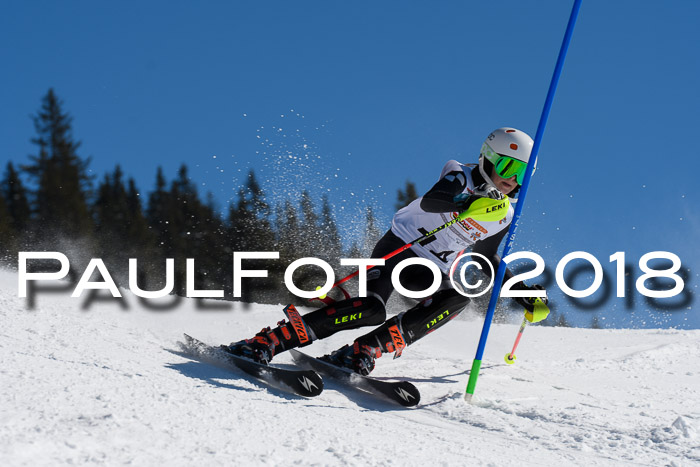 Dt. Schülercup U14 Finale, Slalom, 04.03.2018