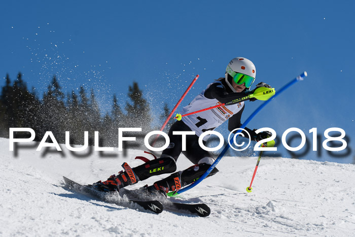 Dt. Schülercup U14 Finale, Slalom, 04.03.2018