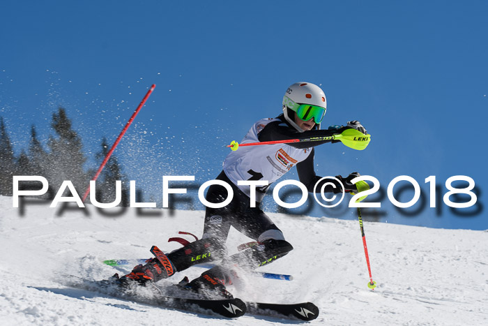 Dt. Schülercup U14 Finale, Slalom, 04.03.2018