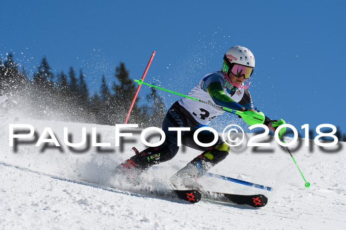 Dt. Schülercup U14 Finale, Slalom, 04.03.2018