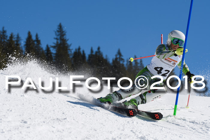 Dt. Schülercup U14 Finale, Slalom, 04.03.2018