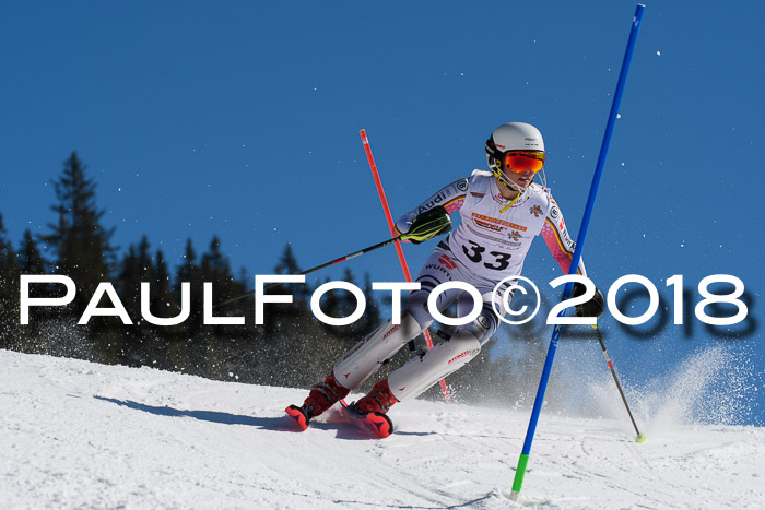 Dt. Schülercup U14 Finale, Slalom, 04.03.2018