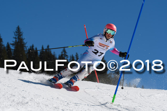Dt. Schülercup U14 Finale, Slalom, 04.03.2018
