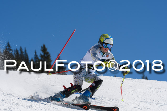 Dt. Schülercup U14 Finale, Slalom, 04.03.2018