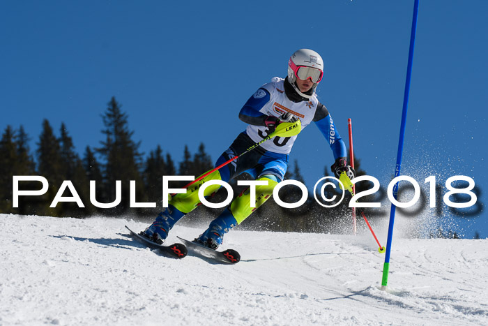 Dt. Schülercup U14 Finale, Slalom, 04.03.2018