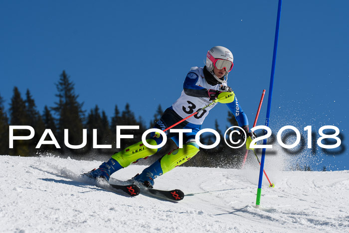 Dt. Schülercup U14 Finale, Slalom, 04.03.2018