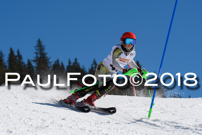 Dt. Schülercup U14 Finale, Slalom, 04.03.2018