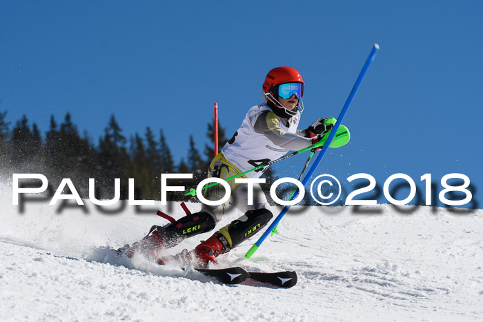Dt. Schülercup U14 Finale, Slalom, 04.03.2018