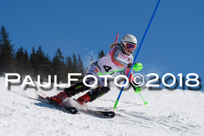 Dt. Schülercup U14 Finale, Slalom, 04.03.2018