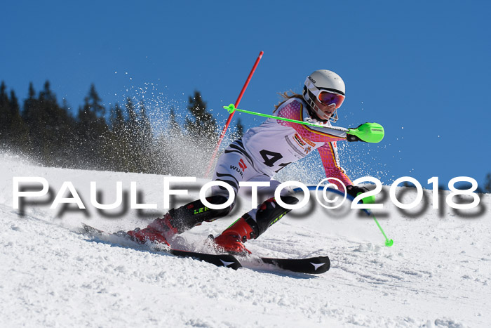 Dt. Schülercup U14 Finale, Slalom, 04.03.2018