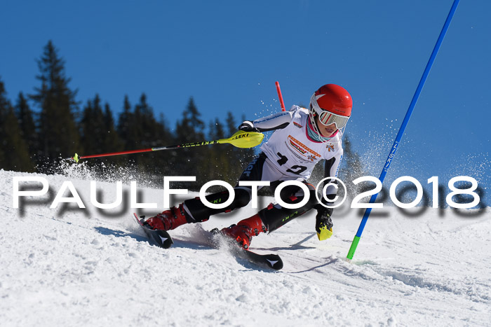 Dt. Schülercup U14 Finale, Slalom, 04.03.2018