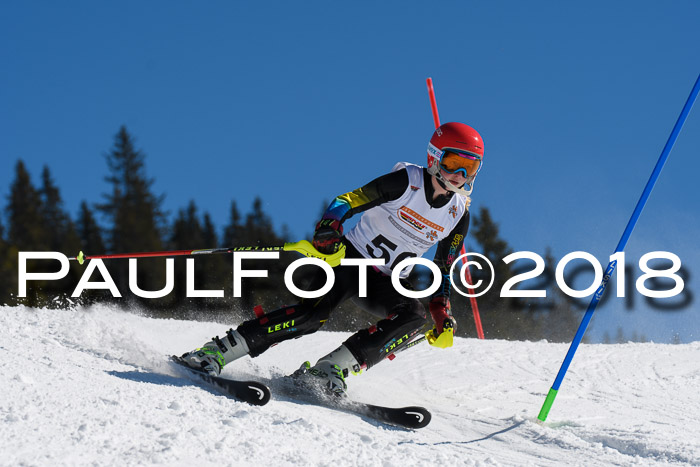 Dt. Schülercup U14 Finale, Slalom, 04.03.2018