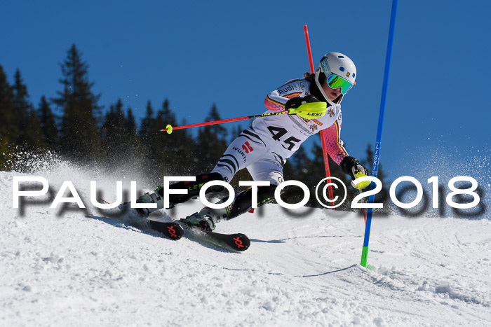 Dt. Schülercup U14 Finale, Slalom, 04.03.2018