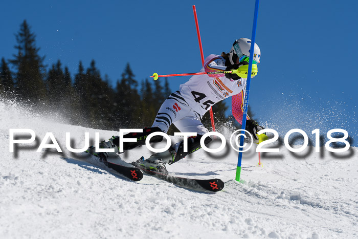 Dt. Schülercup U14 Finale, Slalom, 04.03.2018