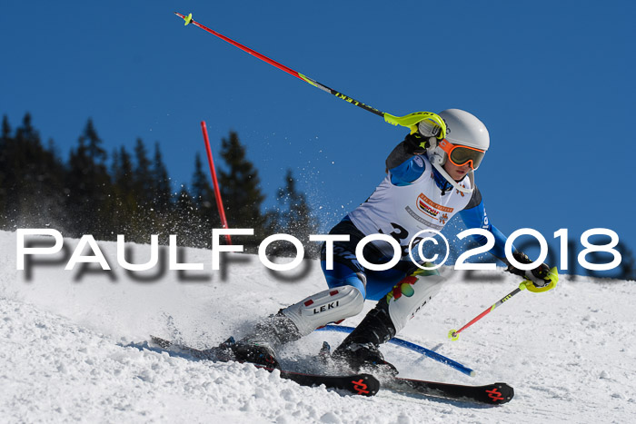 Dt. Schülercup U14 Finale, Slalom, 04.03.2018