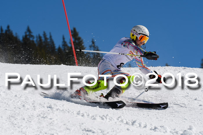 Dt. Schülercup U14 Finale, Slalom, 04.03.2018
