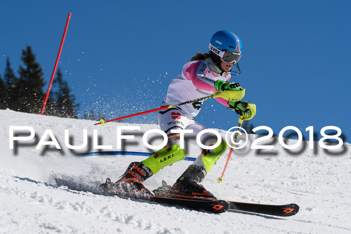 Dt. Schülercup U14 Finale, Slalom, 04.03.2018
