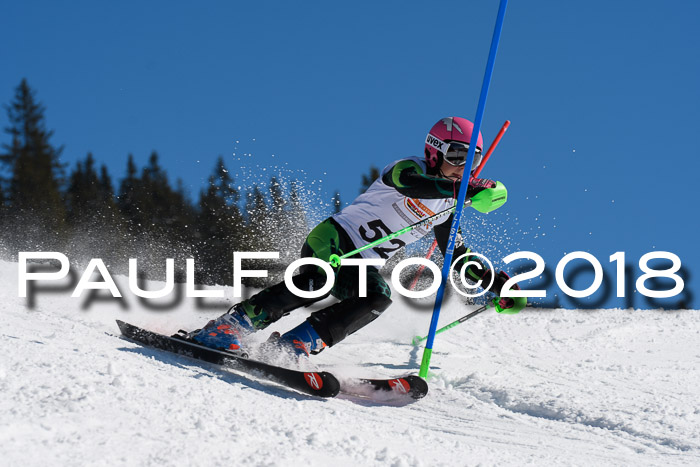Dt. Schülercup U14 Finale, Slalom, 04.03.2018