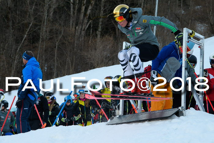 Dt. Schülercup U16 Finale,Parallelslalom, 04.03.2018, Siegerehrungen DSC gesamt