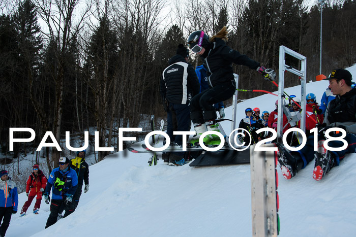 Dt. Schülercup U16 Finale,Parallelslalom, 04.03.2018, Siegerehrungen DSC gesamt