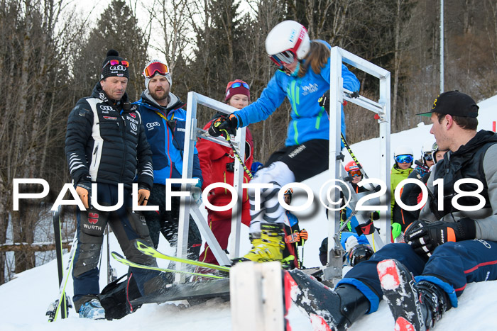 Dt. Schülercup U16 Finale,Parallelslalom, 04.03.2018, Siegerehrungen DSC gesamt