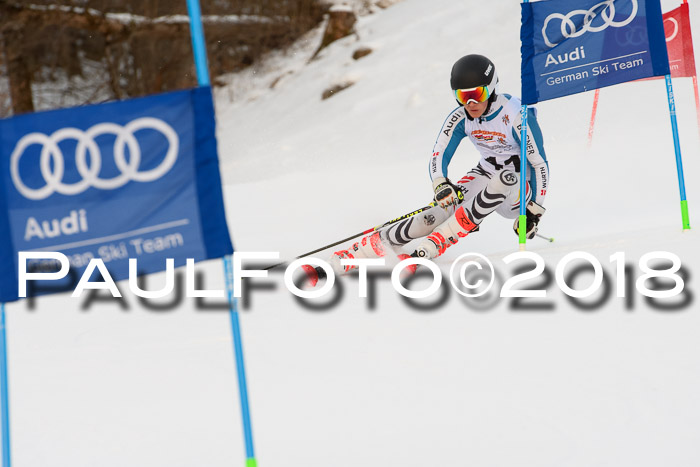 Dt. Schülercup U16 Finale,Parallelslalom, 04.03.2018, Siegerehrungen DSC gesamt