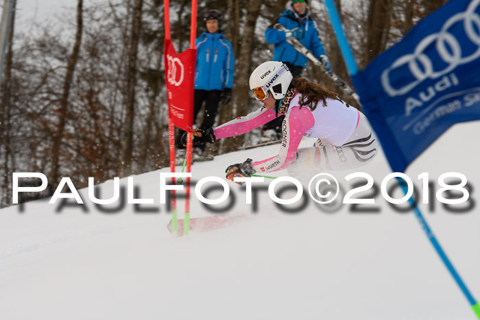Dt. Schülercup U16 Finale,Parallelslalom, 04.03.2018, Siegerehrungen DSC gesamt