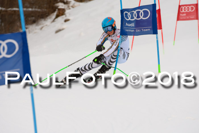 Dt. Schülercup U16 Finale,Parallelslalom, 04.03.2018, Siegerehrungen DSC gesamt