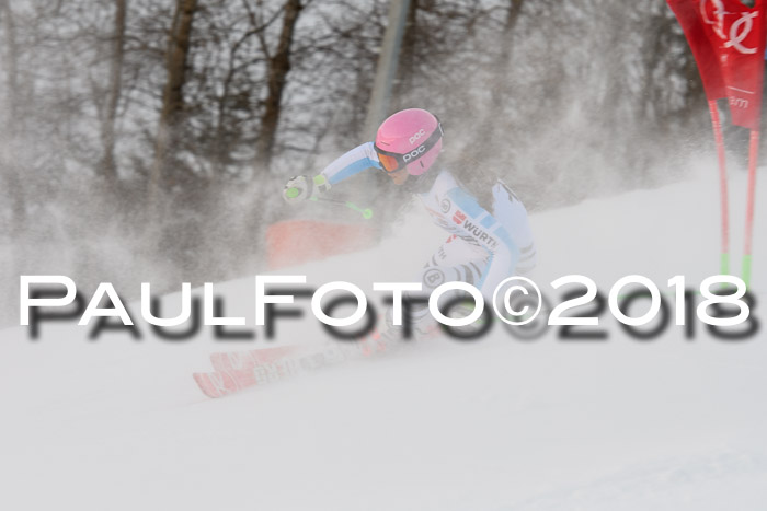 Dt. Schülercup U16 Finale,Parallelslalom, 04.03.2018, Siegerehrungen DSC gesamt