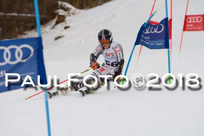 Dt. Schülercup U16 Finale,Parallelslalom, 04.03.2018, Siegerehrungen DSC gesamt