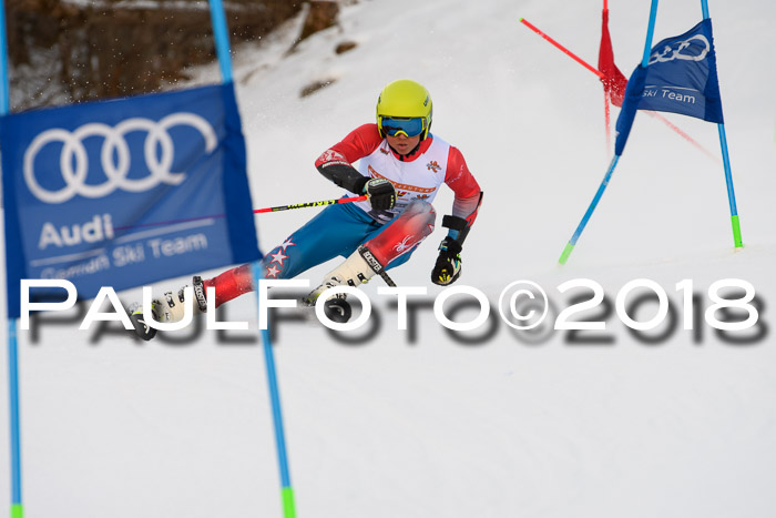 Dt. Schülercup U16 Finale,Parallelslalom, 04.03.2018, Siegerehrungen DSC gesamt