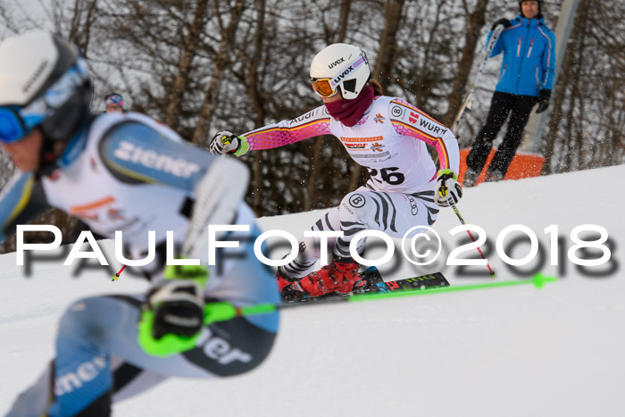 Dt. Schülercup U16 Finale,Parallelslalom, 04.03.2018, Siegerehrungen DSC gesamt