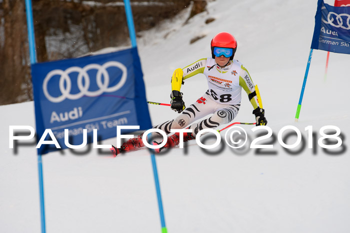 Dt. Schülercup U16 Finale,Parallelslalom, 04.03.2018, Siegerehrungen DSC gesamt