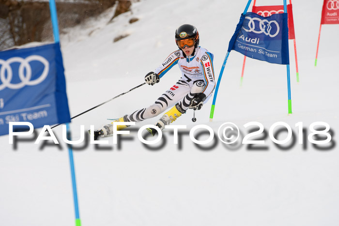 Dt. Schülercup U16 Finale,Parallelslalom, 04.03.2018, Siegerehrungen DSC gesamt