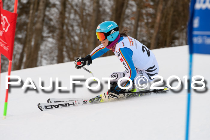 Dt. Schülercup U16 Finale,Parallelslalom, 04.03.2018, Siegerehrungen DSC gesamt