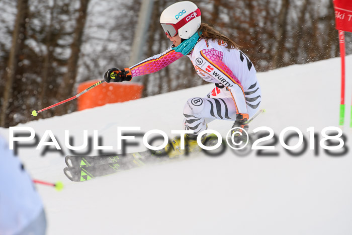 Dt. Schülercup U16 Finale,Parallelslalom, 04.03.2018, Siegerehrungen DSC gesamt