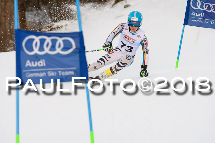 Dt. Schülercup U16 Finale,Parallelslalom, 04.03.2018, Siegerehrungen DSC gesamt