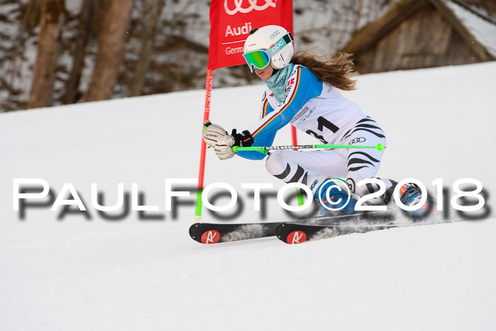 Dt. Schülercup U16 Finale,Parallelslalom, 04.03.2018, Siegerehrungen DSC gesamt