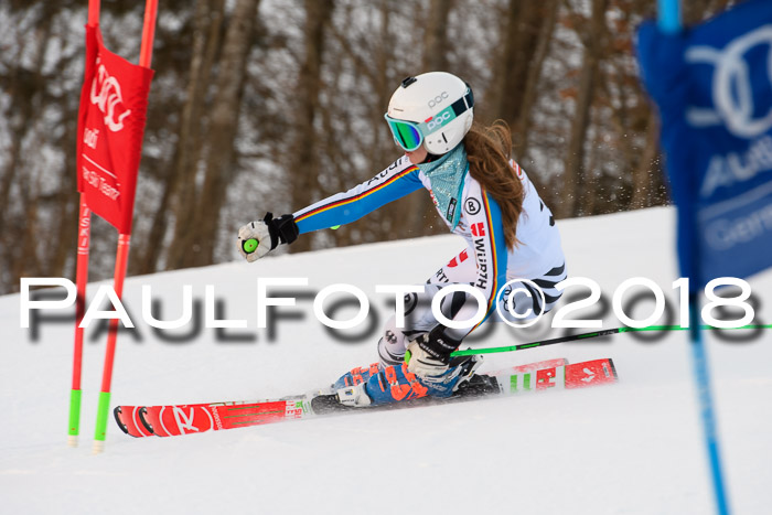Dt. Schülercup U16 Finale,Parallelslalom, 04.03.2018, Siegerehrungen DSC gesamt