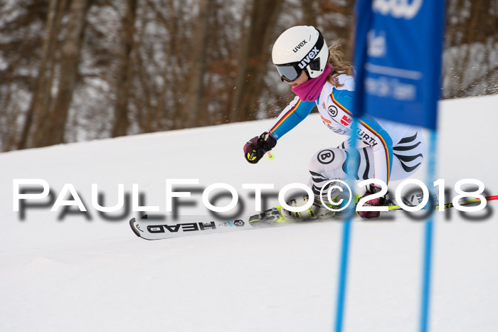 Dt. Schülercup U16 Finale,Parallelslalom, 04.03.2018, Siegerehrungen DSC gesamt