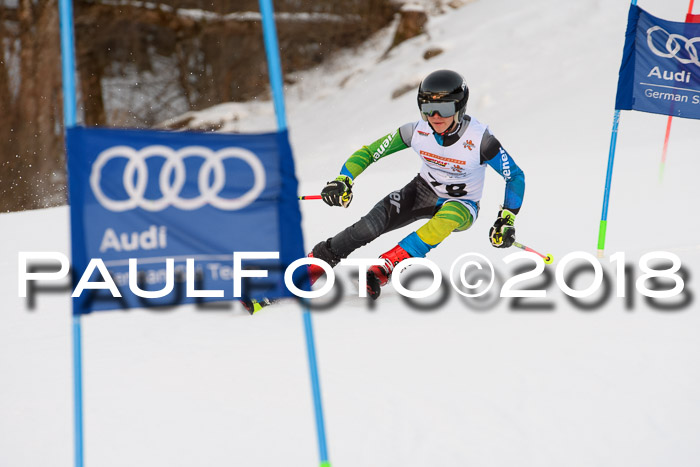Dt. Schülercup U16 Finale,Parallelslalom, 04.03.2018, Siegerehrungen DSC gesamt