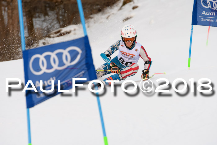Dt. Schülercup U16 Finale,Parallelslalom, 04.03.2018, Siegerehrungen DSC gesamt